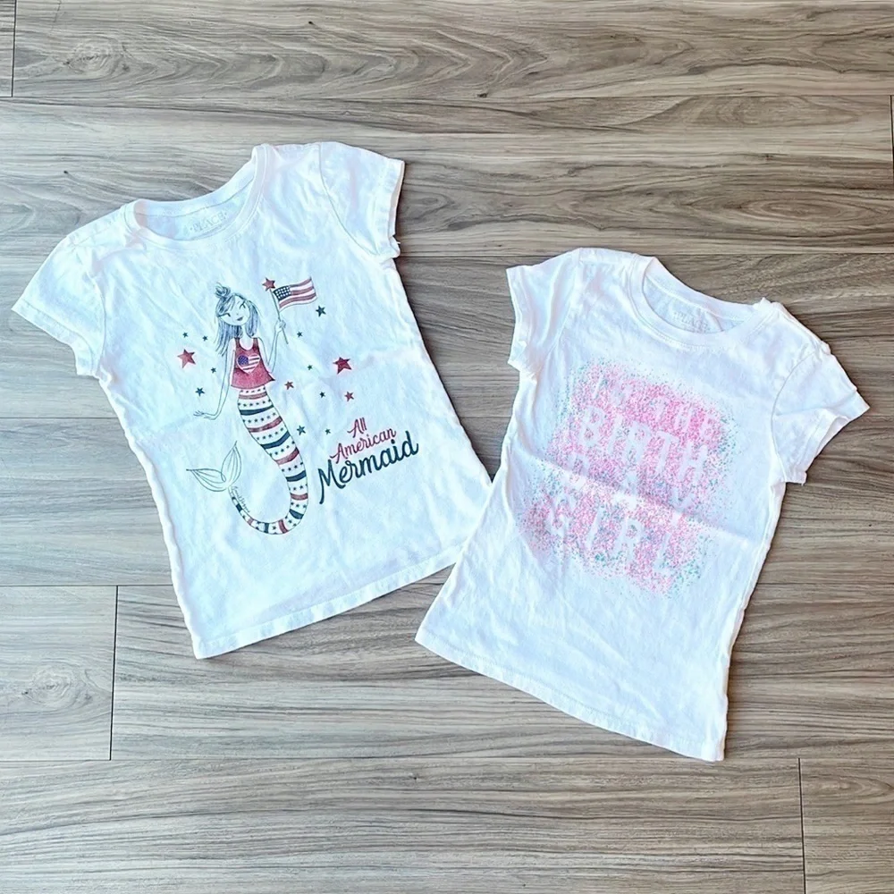 The Children's Place little girls graphic tees